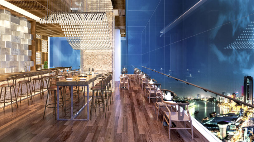 Sky spa tầng 23 view Landmark 81 bason, tân cảng
